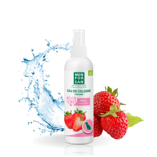 Colónia para cão Morango 125ml - Men For San