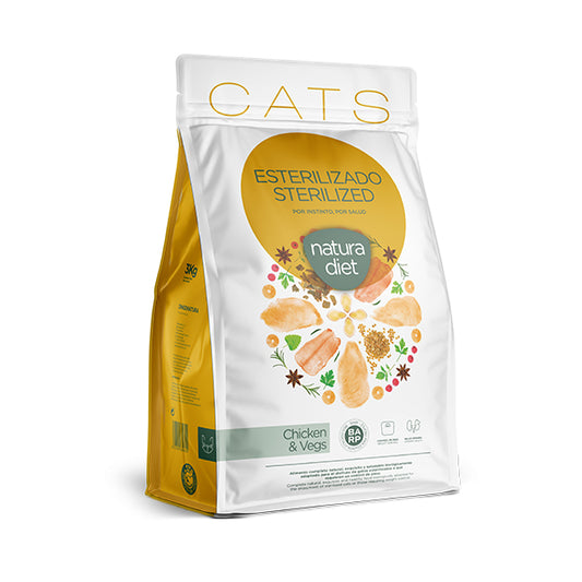 Natura Diet Gato Esterilizado - Frango