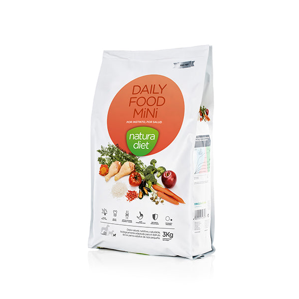 Natura Diet Cão Mini Adulto - Daily Food 3kg