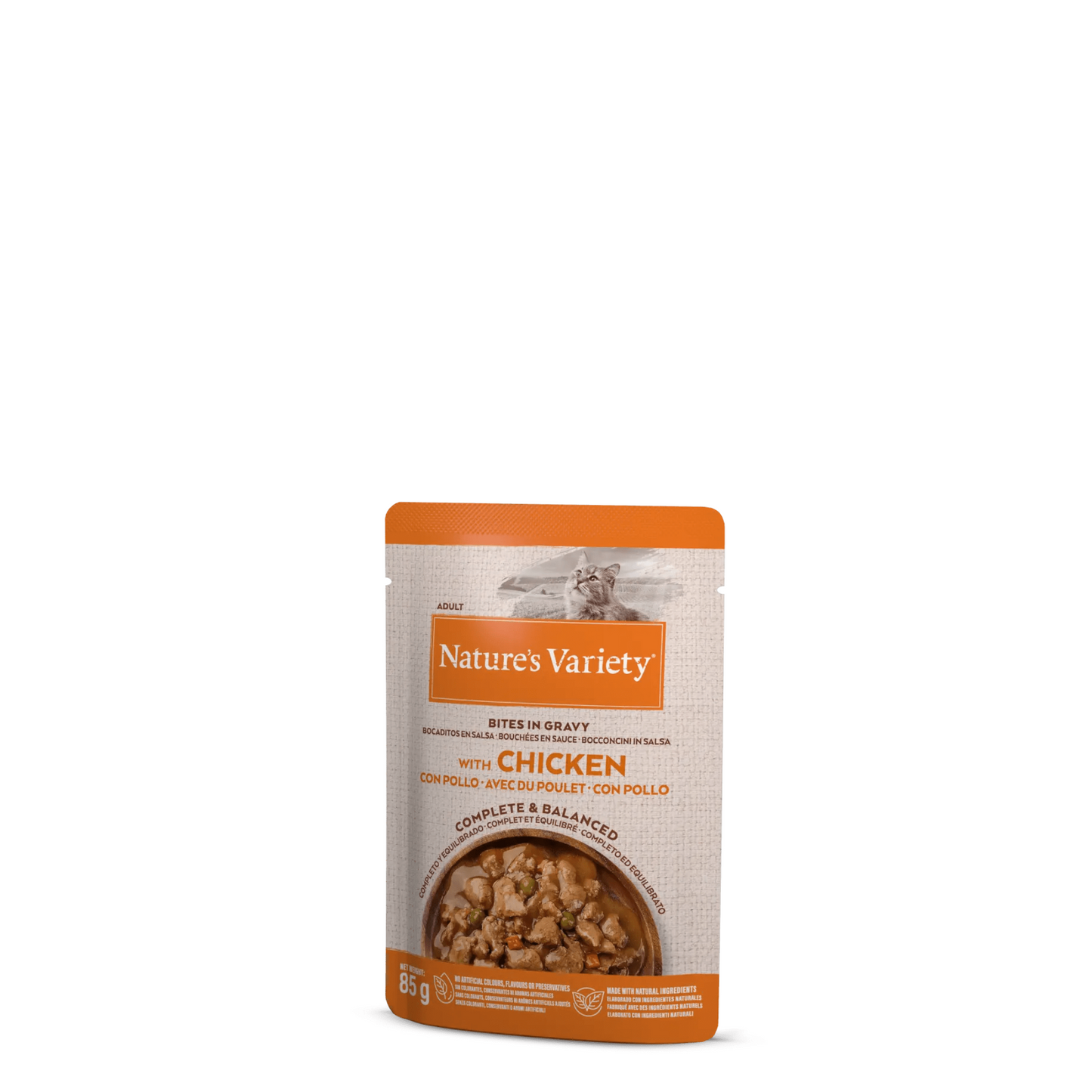 Nature's Variety - Pedaços em molho com Frango 85g