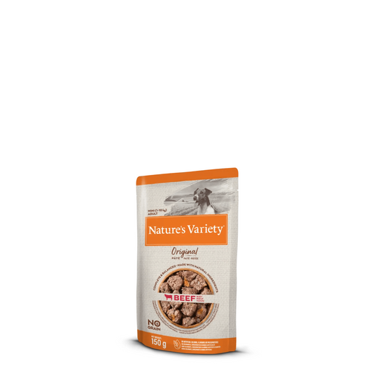 Natures's Variety Patê Cão Mini 150g - Vaca