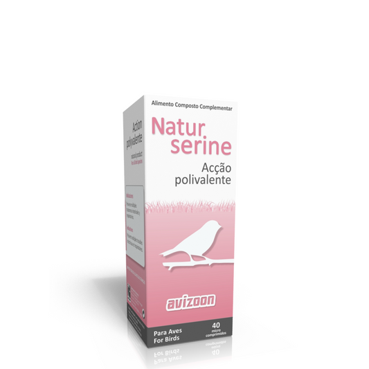 Avizoon Natur Serine 10ml - distúrbios intestinais e respiratórios para aves