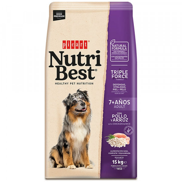 Nutribest Senior +7 anos Frango 15kg