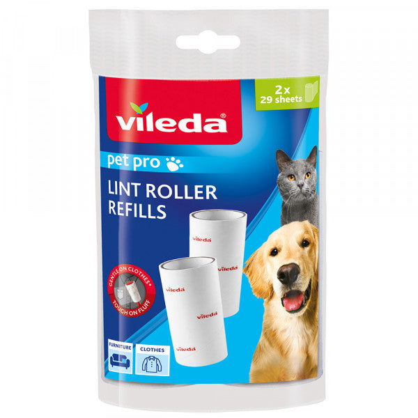 Vileda Pet Pro - Recargas para rolo adesivo