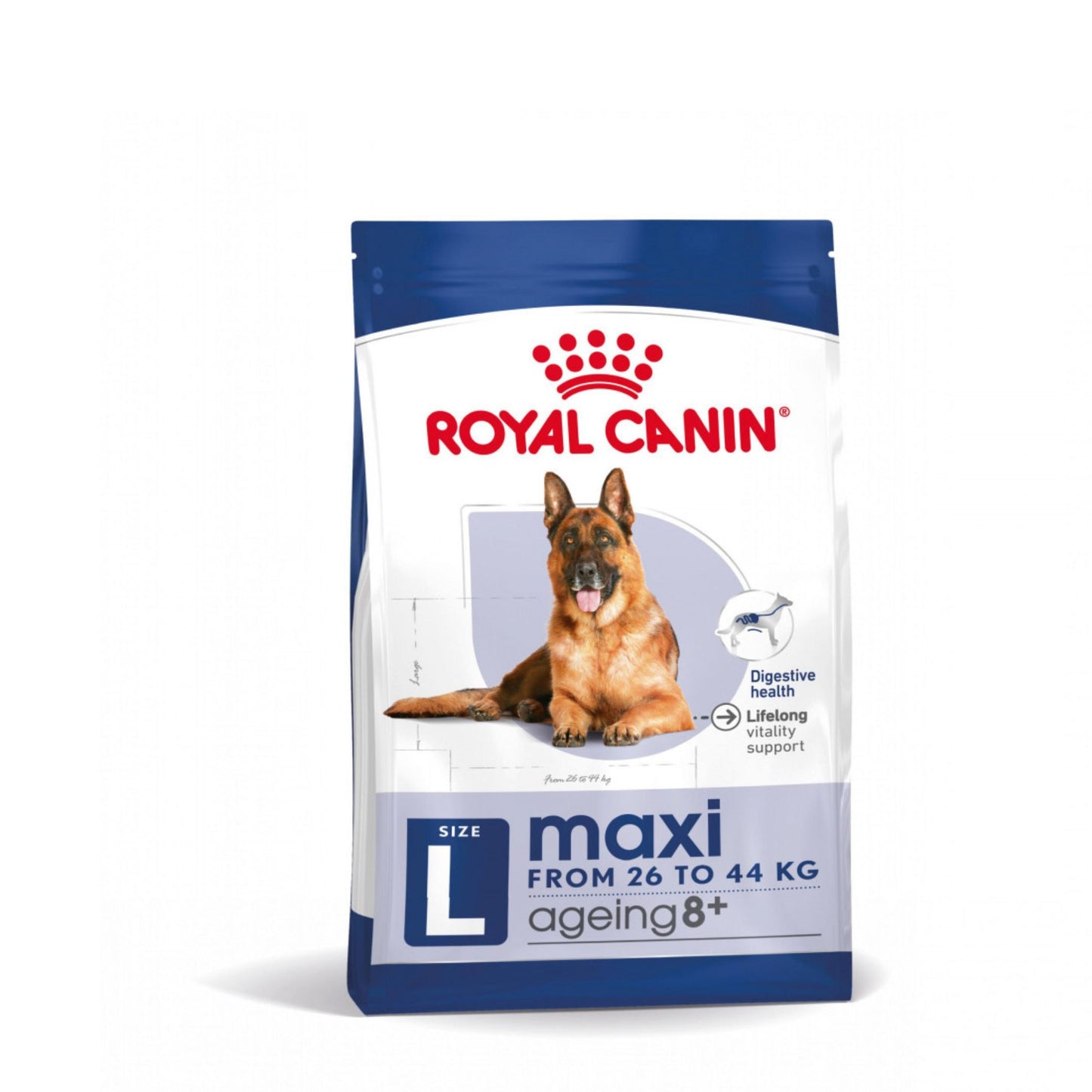 Royal Canin Maxi Ageing 8+ - Ração para cão sénior de porte grande 15kg