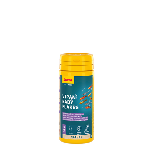 Sera Vipan Baby Nature - Peixes jovens e crias