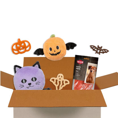 Surprise Box HALLOWEEN - para Cães de porte pequeno e médio