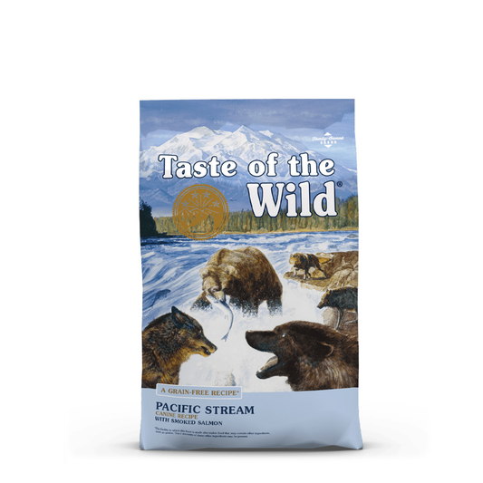 Taste of the Wild Cão Pacific Stream - Ração para cão adulto Salmão 12.2kg