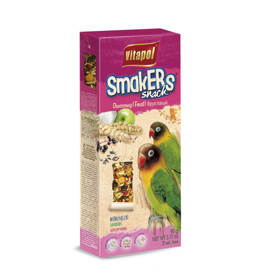 Vitapol Smakers Sticks de Fruta - Agapornis