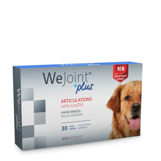 WeJoint Plus Raças Grandes 30 Comprimidos - Suplemento para articulações para cães de raças grandes