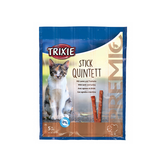 Trixie Prémio Stick Cordeiro e Peru 5un