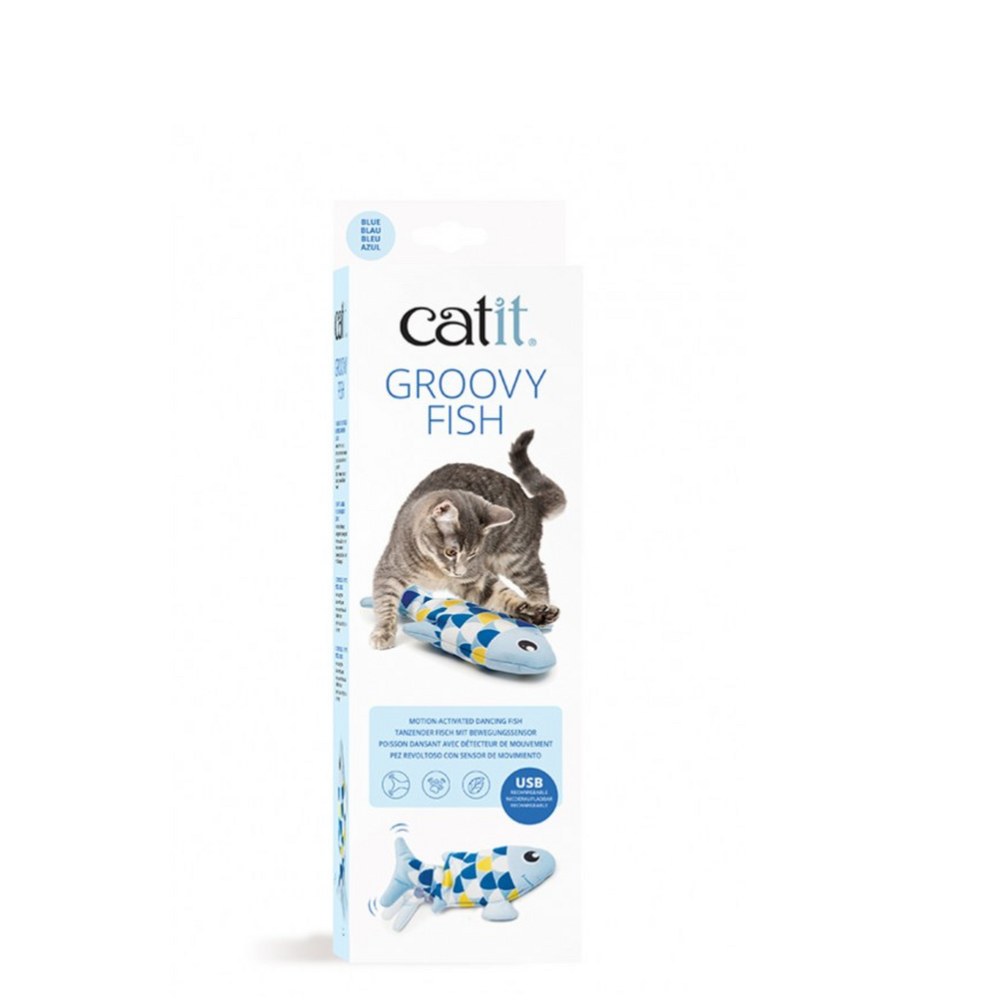 Catit Groovy Fish com catnip