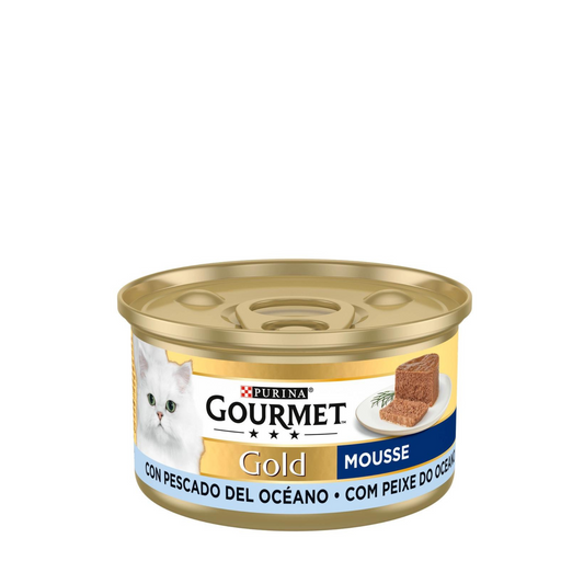 Gourmet Mousse Peixe do Oceano 85g