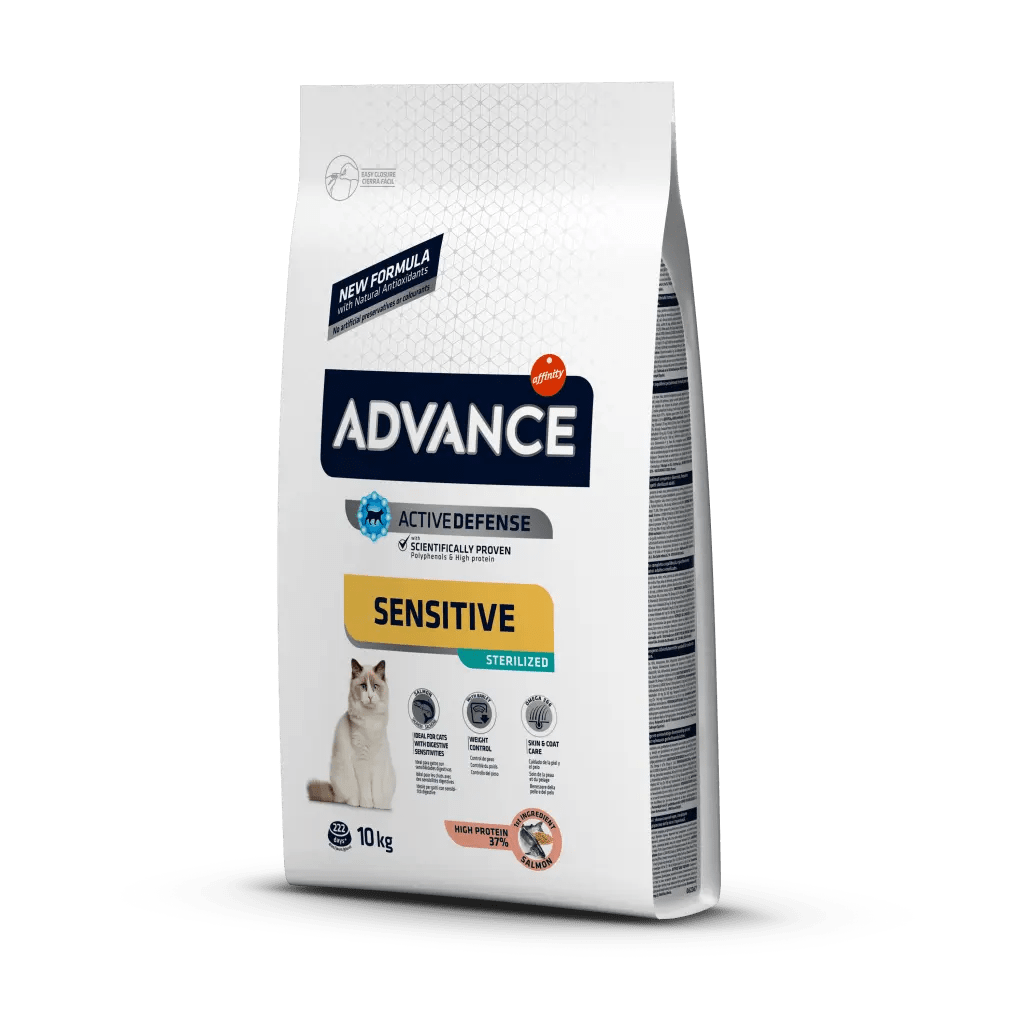 Advance Gato Adulto Sensitive Esterilizado Salmão