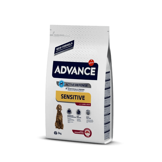 Advance Cão Sensitive Borrego e Arroz