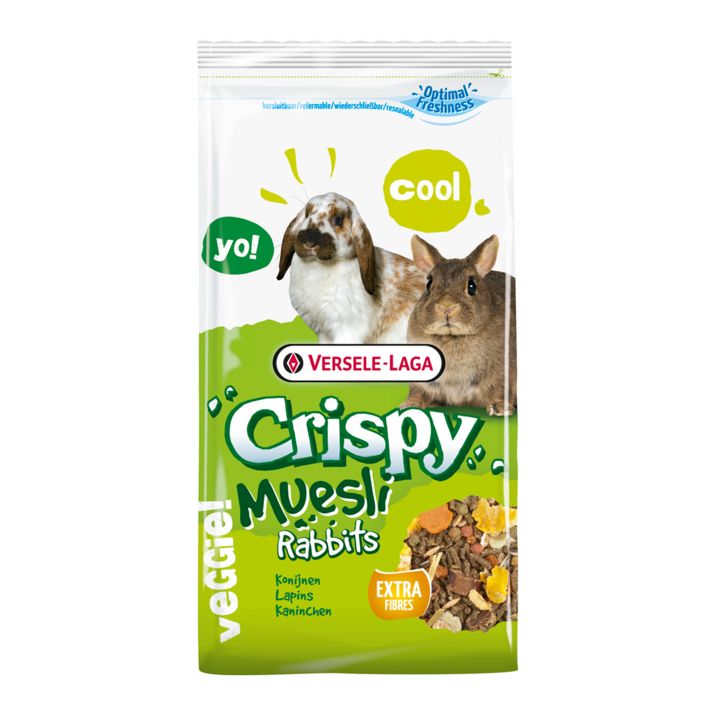 Versele-Laga Crispy Muesli - Coelhos