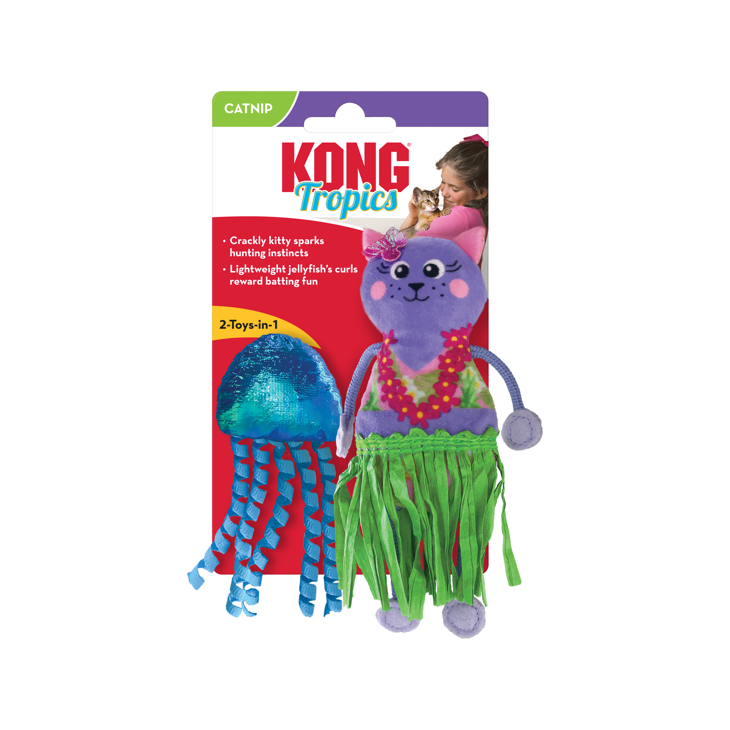 Kong Tropics Hula 2 em 1