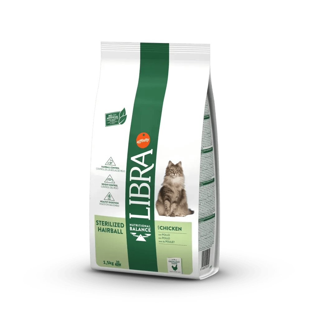 Libra Esterilizado Hairball Frango 1.5kg