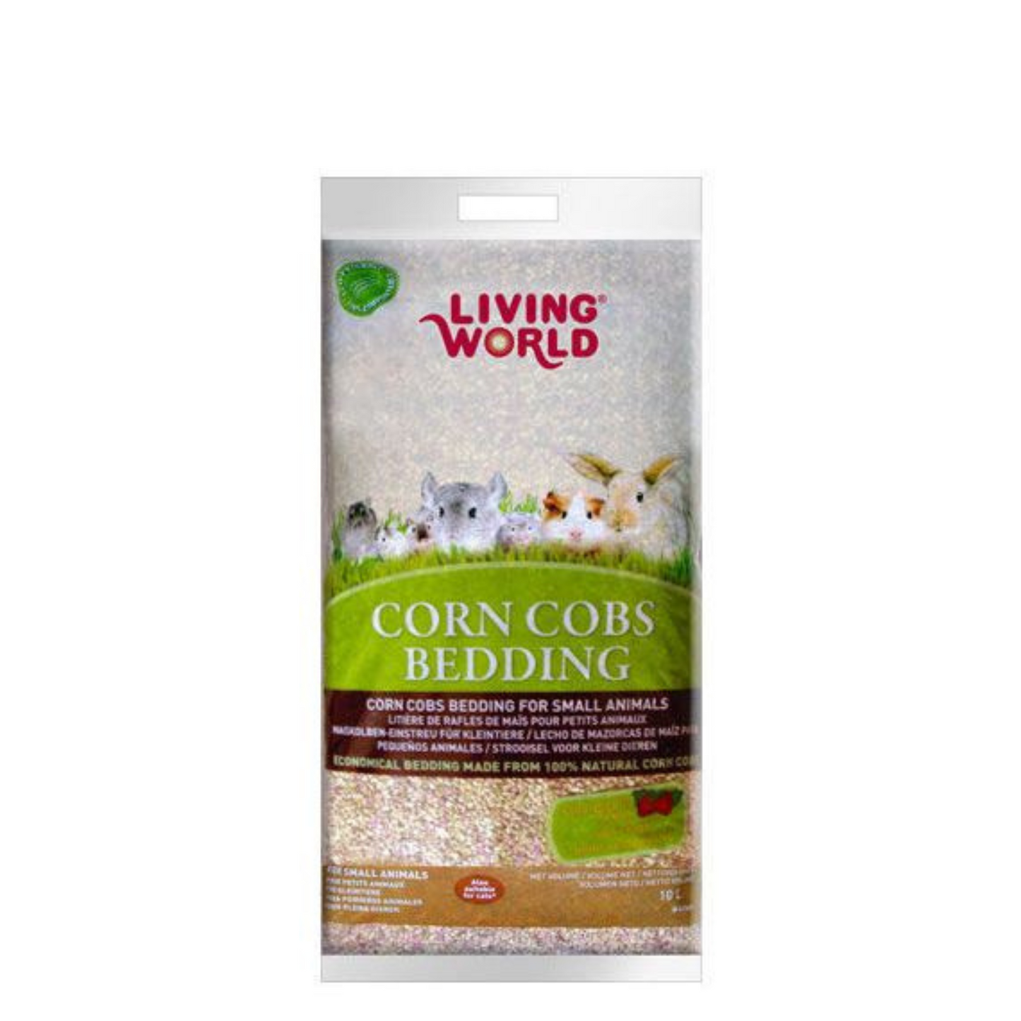 Absorvente Espiga de milho Morango 5l - Living World