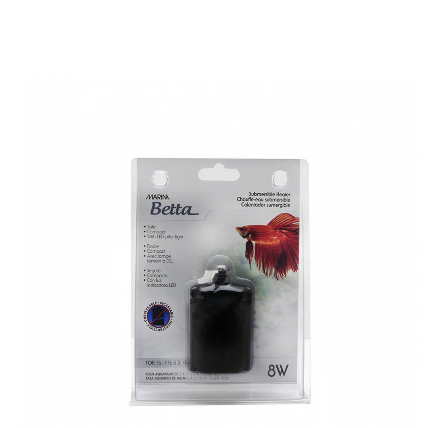 Aquecedor para peixes Betta 8W - Marina